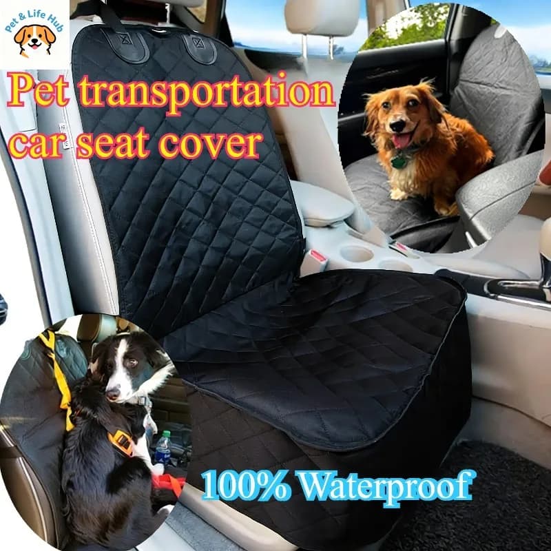 Coprisedile per Auto 100% Impermeabile per Cani e Gatti, Tappetino Protettivo per Sedile Anteriore per Auto, Camion e SUV, Accessori per Animali Domestici