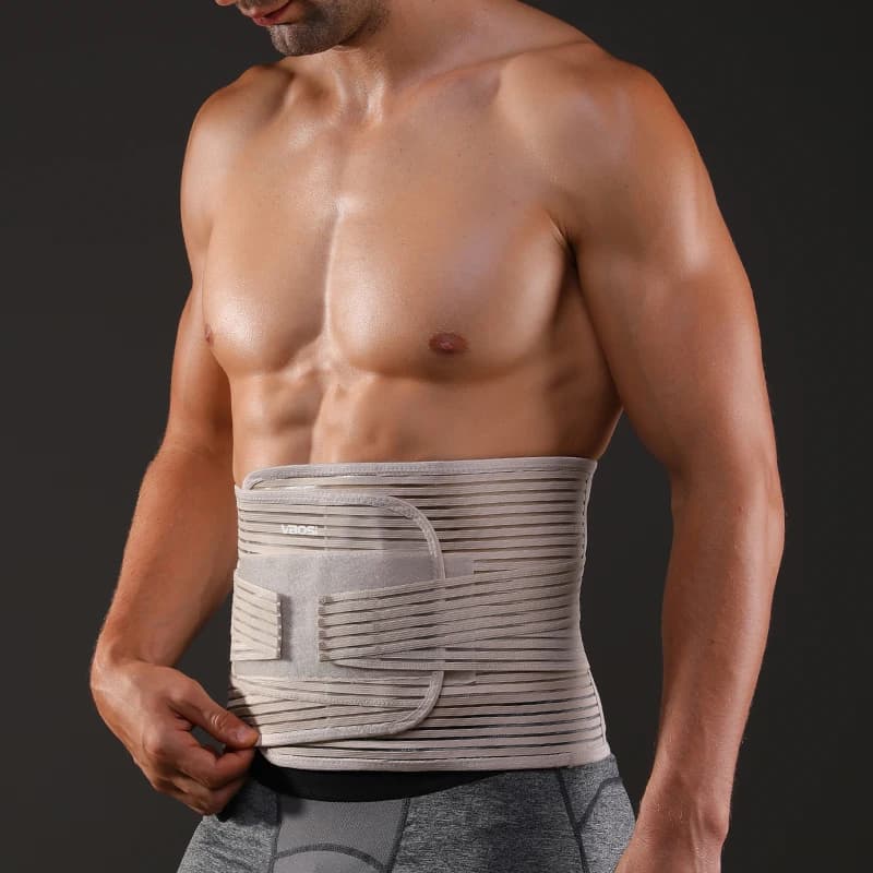 VBOSi Adjustable Back Support for Men and Women Back Support for Low Back Brace For Daily Use and Running
