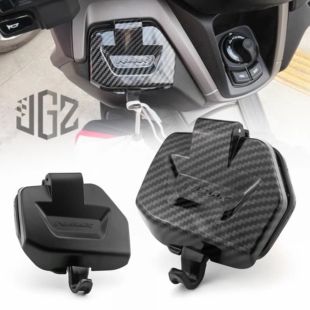 Toolbox cap with ABS pocket cover for waterproof motorcycle for YAMAHA Nmax155 125 V3 2025