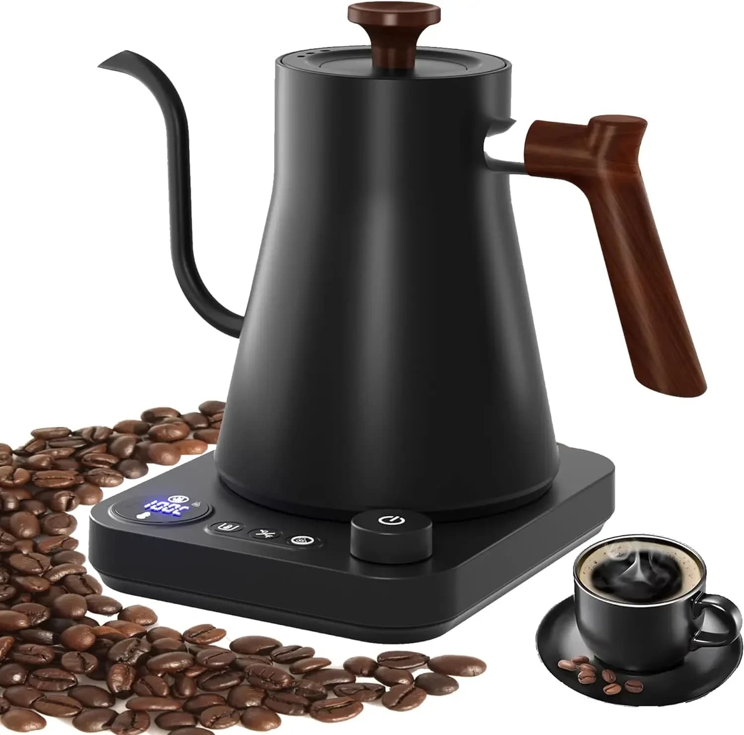 900 ml smart teapot with temperature control 110 V / 220 V fast heating kettle