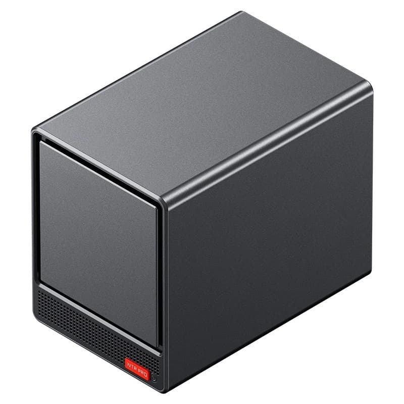 Professional Reliable 6 Bay NAS Network Attached Storage Server with R7 5825U for Home Office Data Backup and Media Streaming