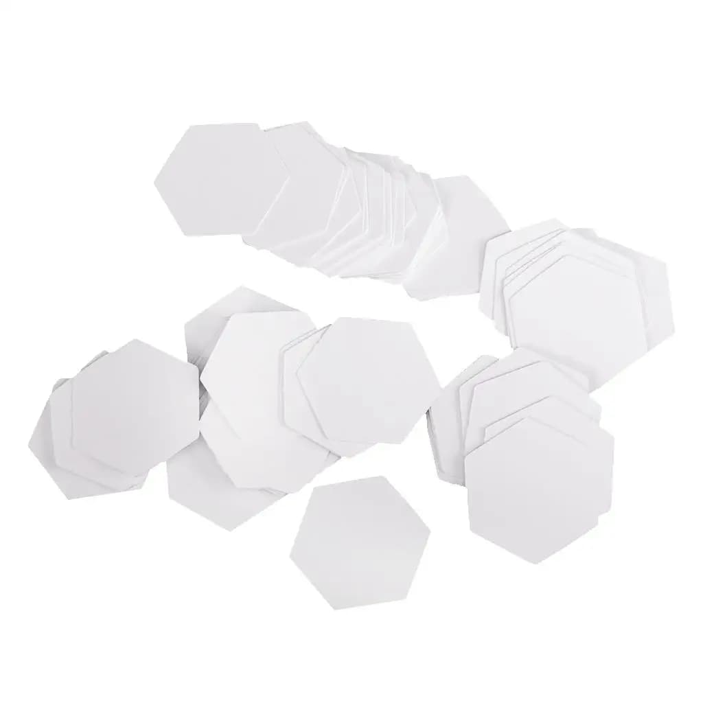 Modelli Esagonali per Quilting, Cartine per Modelli di Cucito, Forniture per Ricamo, Creazione Fai-da-Te di Abiti e Borse