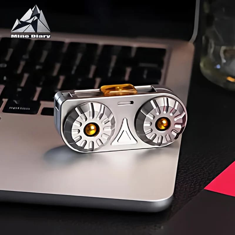 OWL EDC Fingertip Slide Fidget Spinner Cricchetto in acciaio inossidabile Divertimento per adulti Ufficio Giocattolo antistress e rilassante Regalo