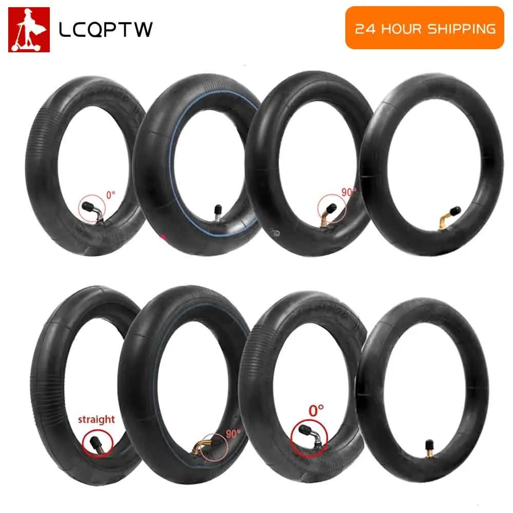 Per scooter elettrico parte camera d'aria 10 ''8,5 pollici camera d'aria 8.5X3.0 8.5x2 8 1/2x2 10x2 10x2.50 10x2.125 0D 45D 90D fotocamera
