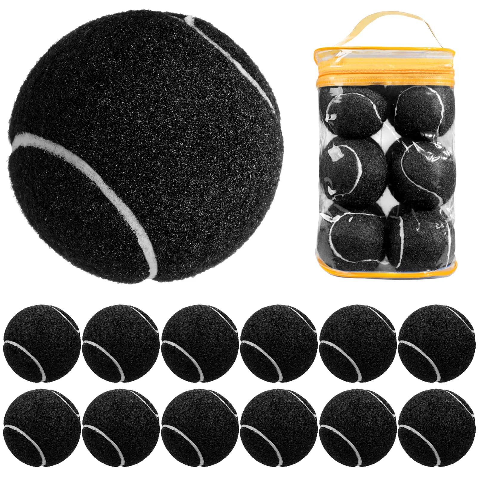 12 confezioni abbinamento pressione e allenamento palline da Tennis sport Beach Tennis Tennis pratica