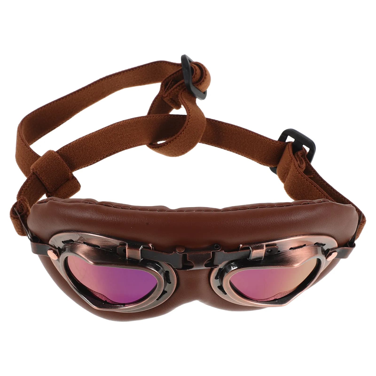 Pet Sunglasses Foldable Dog Goggles Adjustable Strap for Small Large Dog Outdoor Activities Windproof Waterproof Doggy Glasses