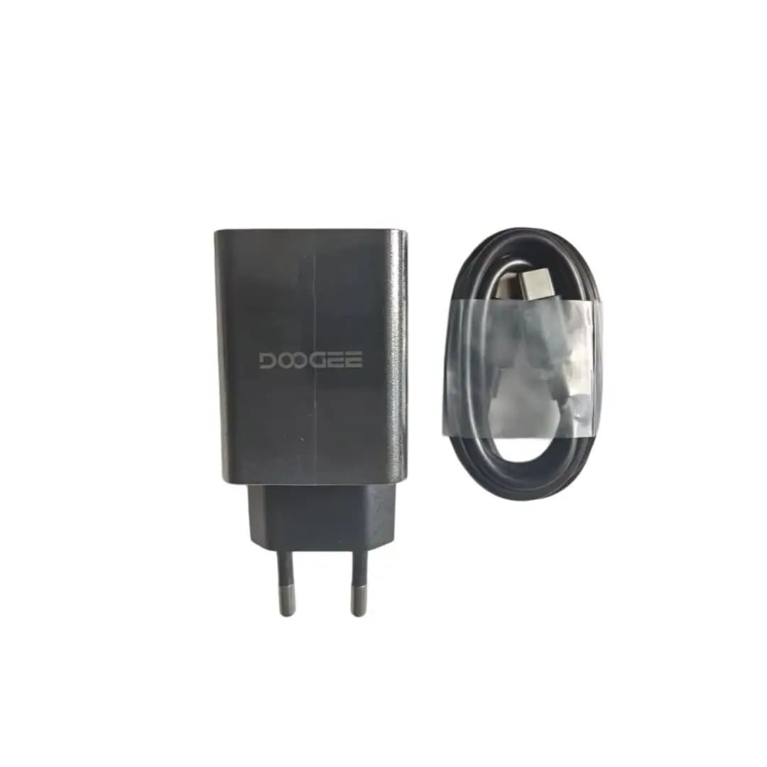 Original 33W Charger Set for Doogee S punk/V Max Pro/S200/S200X/Fire 6 Power Smartphone EU Plug Adapter & Type C Cable Included