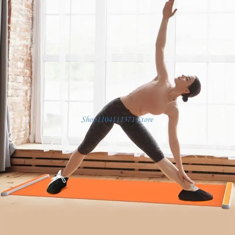 P9FC Sports Sliding Mat Yoga Fitness Sliding Mat Pilates Training Sliding Mat