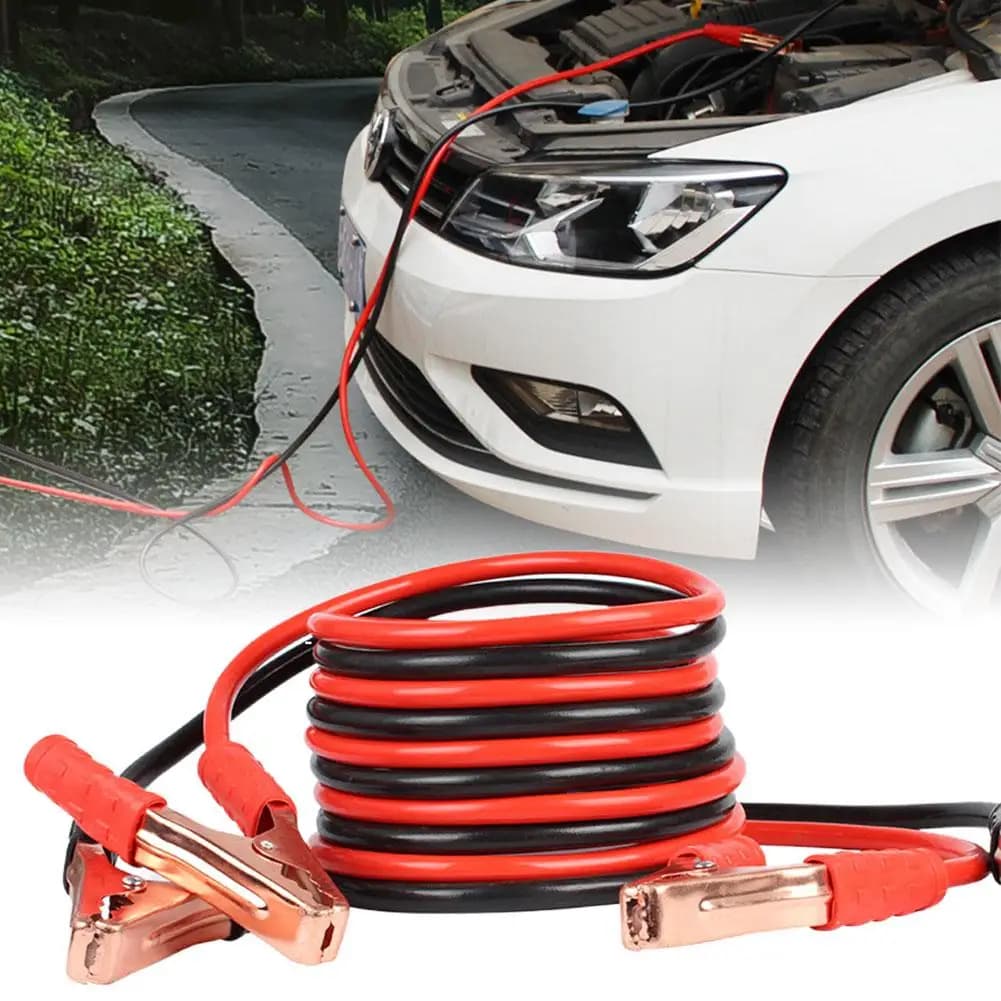 NUOVO 1.8 M 500A Batteria Per Auto Cavo di Salto Cavo Booster Linea di Emergenza Salto di Avviamento Cavi Van SUV Doppio attacco Con Morsetti Pinze