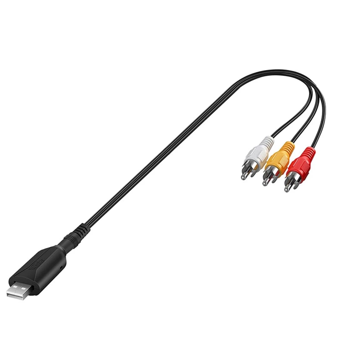 DTC5 USB Video Capture Card To Digital To USB 2.0 Audio Capture Device Adapter Converter Easy To Cap VCR DVR TV