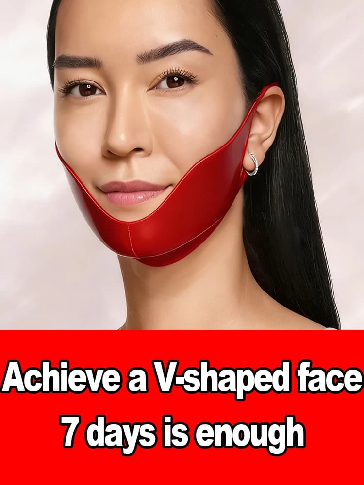 A new face mask for 6 hours to restore a healthy face line.