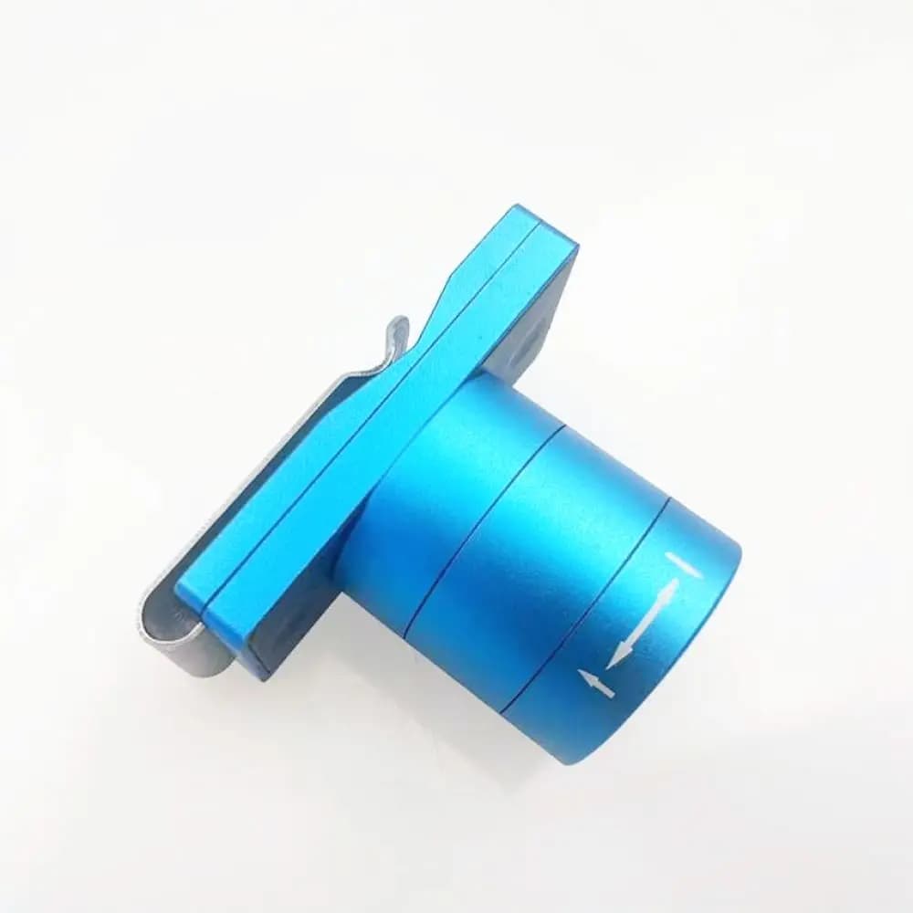 Professional Billiard Chalk Box H32 Aluminum Holder With Quiet Clip Portable Gear For Snooker Cue Maintenance Kit