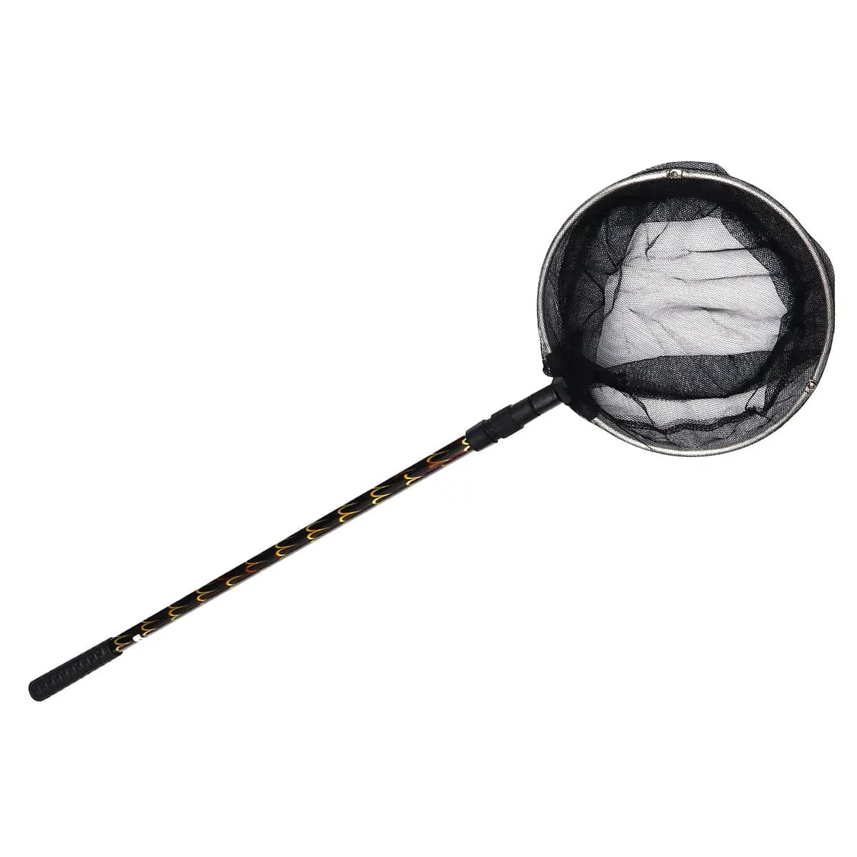 Set Professionale di Reti da Pesca con Asta Telescopica in Alluminio da 1,7m, Leggero e Portatile, Rete da Sbarco Ecologica per Pescatori