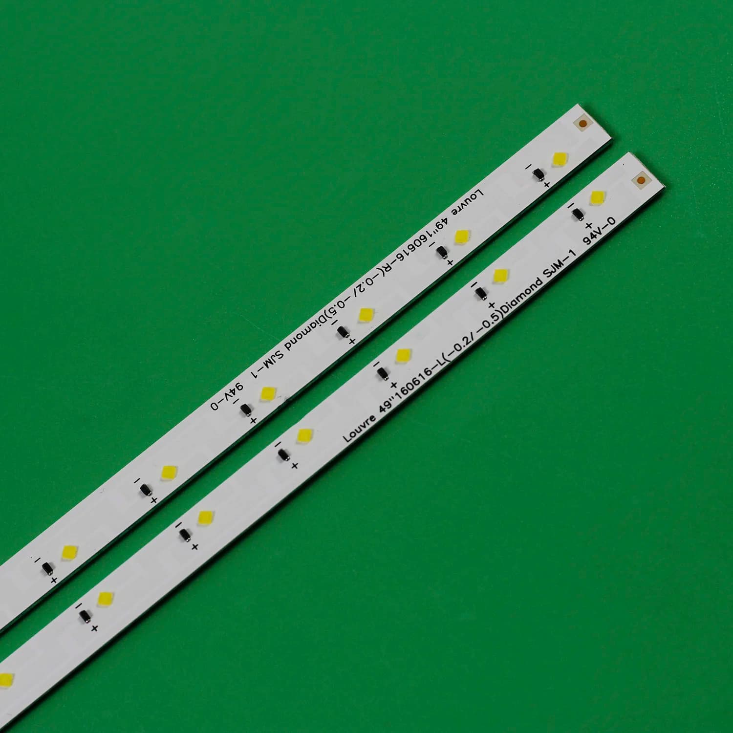 2 PCS Louvre 49 LED strip UE49K5300A UN49K5300 UE49K5100 UE49K5100AU 49K5100A UE49K5100AK UE49K5100AW UN49K5300AG CY-FK049BNEV3H