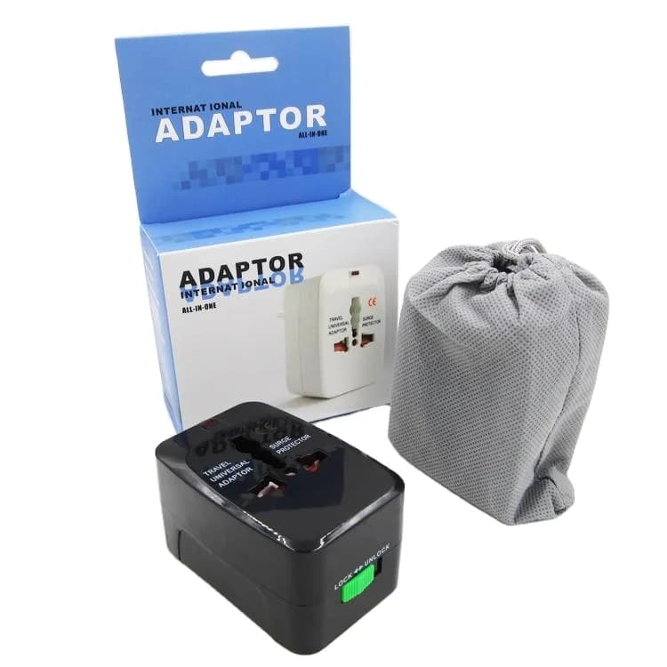 Adattatore da viaggio universale Adattatore da viaggio in tutto il mondo Convertitore universale tutto in uno per i viaggi