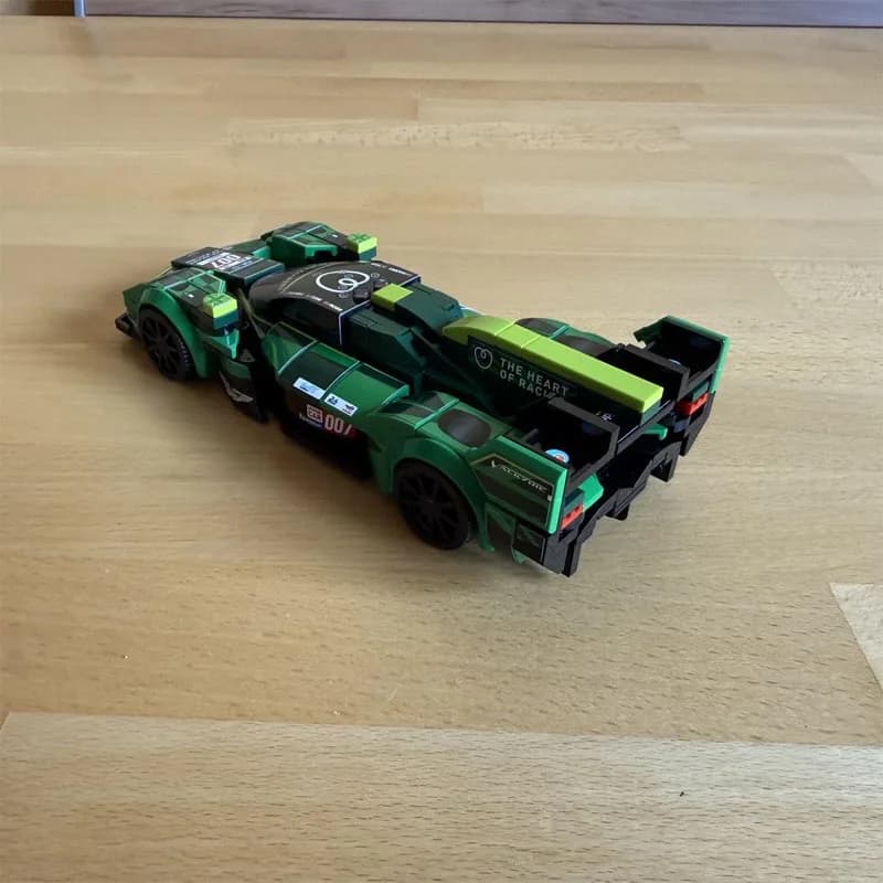 MOC-224133 Nuovo Classico AMR-LMH Auto Da Corsa Sportiva Building Block Modello 327 Parti di Compleanno Per Bambini Dei Ragazzi Building Block Giocattolo Regalo