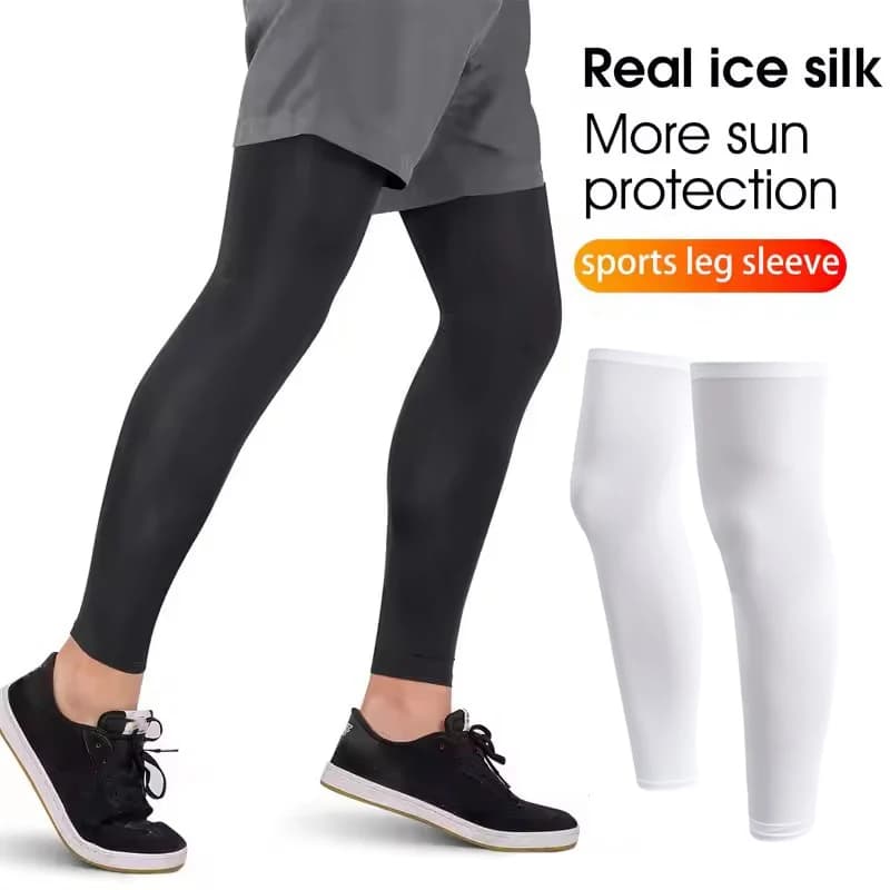 Summer Outdoor Sun Protection Cooling Leg Protection for Unisex High Elasticity Breathable Quick Drying Cycling Arm Protection