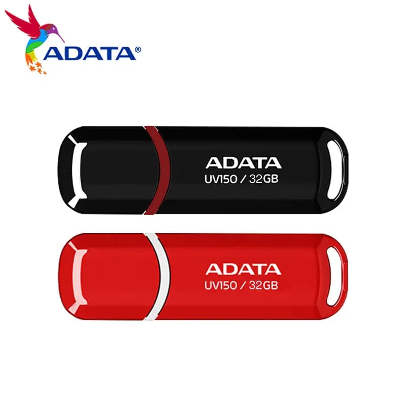 Chiavetta USB ADATA C906 per Computer, USB 2.0, 32GB 64GB, Originale, Penna USB, Nera Viola Blu