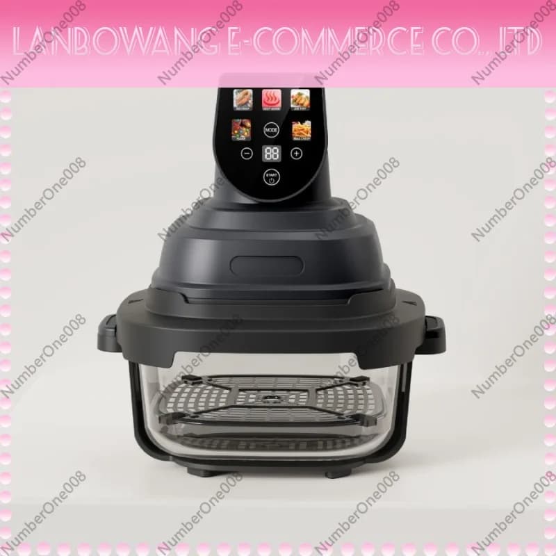 Multifunction New Design Digital Dehydration Grill Roast Home Appliance Electric Rolling Smart Air Fryer with Touch Screen