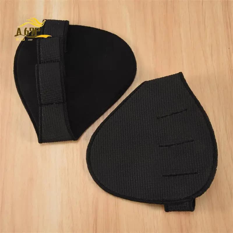 A69P-Lifting Palm Manubri Grip Pads Unisex Anti-slip Weight Cross trainer Gloves Gym Training Fitness Sport Hand Protection