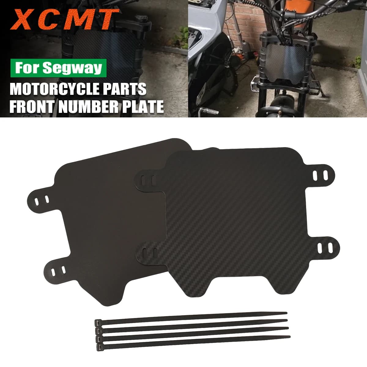 Portanumero Anteriore per Moto Elettrica da Cross Surron Light Bee X S Segway X160 X260 - Accessori Universali per Moto