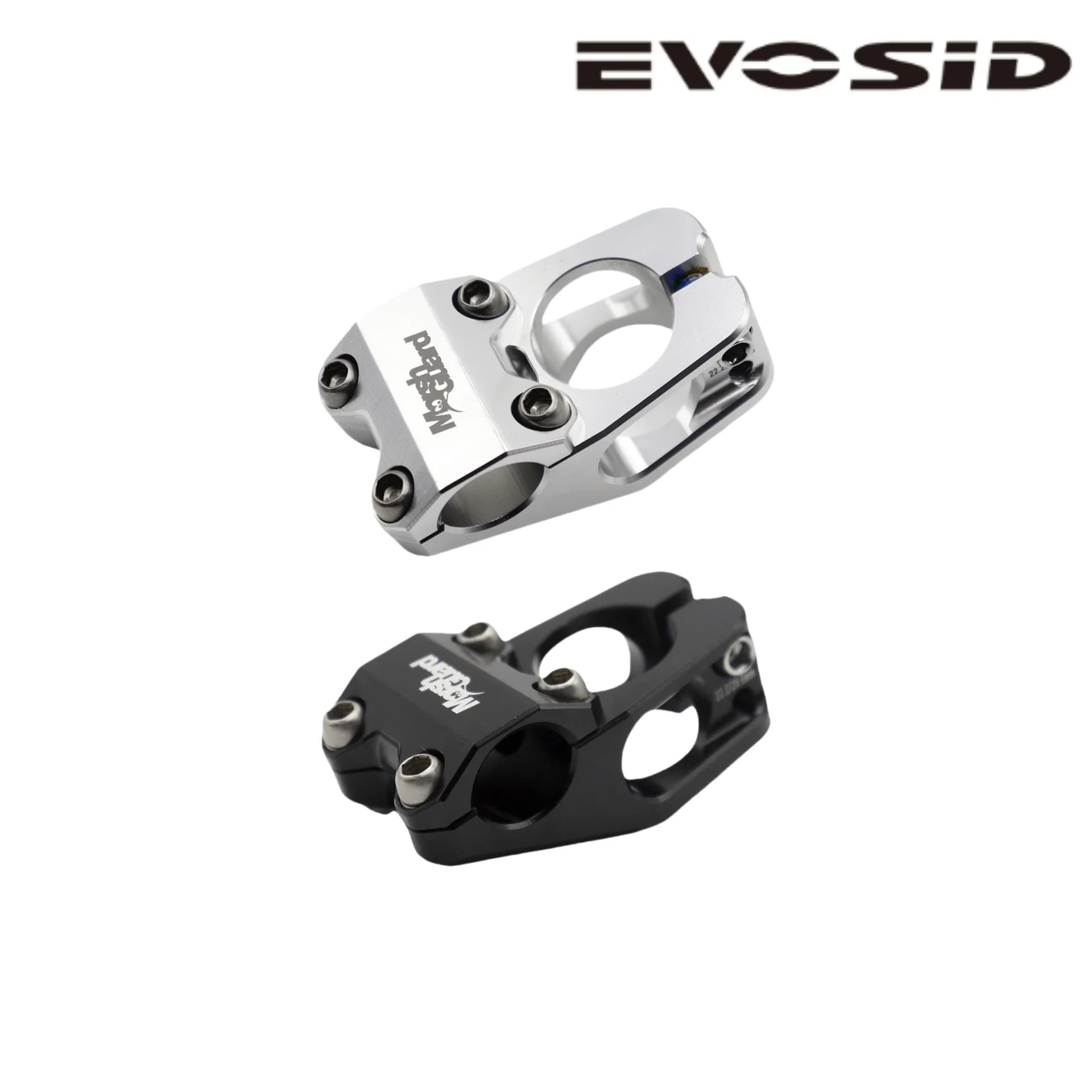 MORSH GUARD Attacco manubrio BMX 22.2/28.6mm Riser ultraleggero ad alta resistenza in lega 35/50mm per bici da strada/freestyle livello professionale