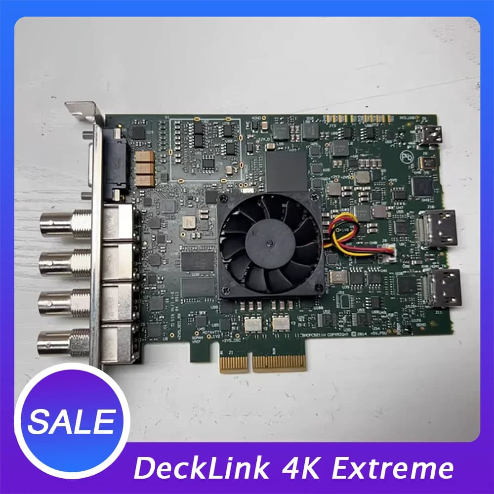 La scheda di uscita acquisizione audio e video supporta 2D e 3D DeckLink 4K Extreme