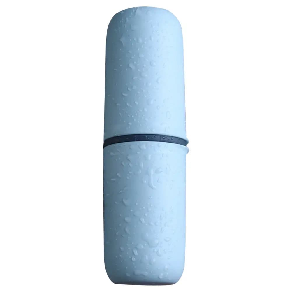 1 Pezzo Custodia Porta Spazzolino da Viaggio Portatile, Contenitore per Dentifricio in PP, Tazza da Viaggio Multiuso Impermeabile per Esterni