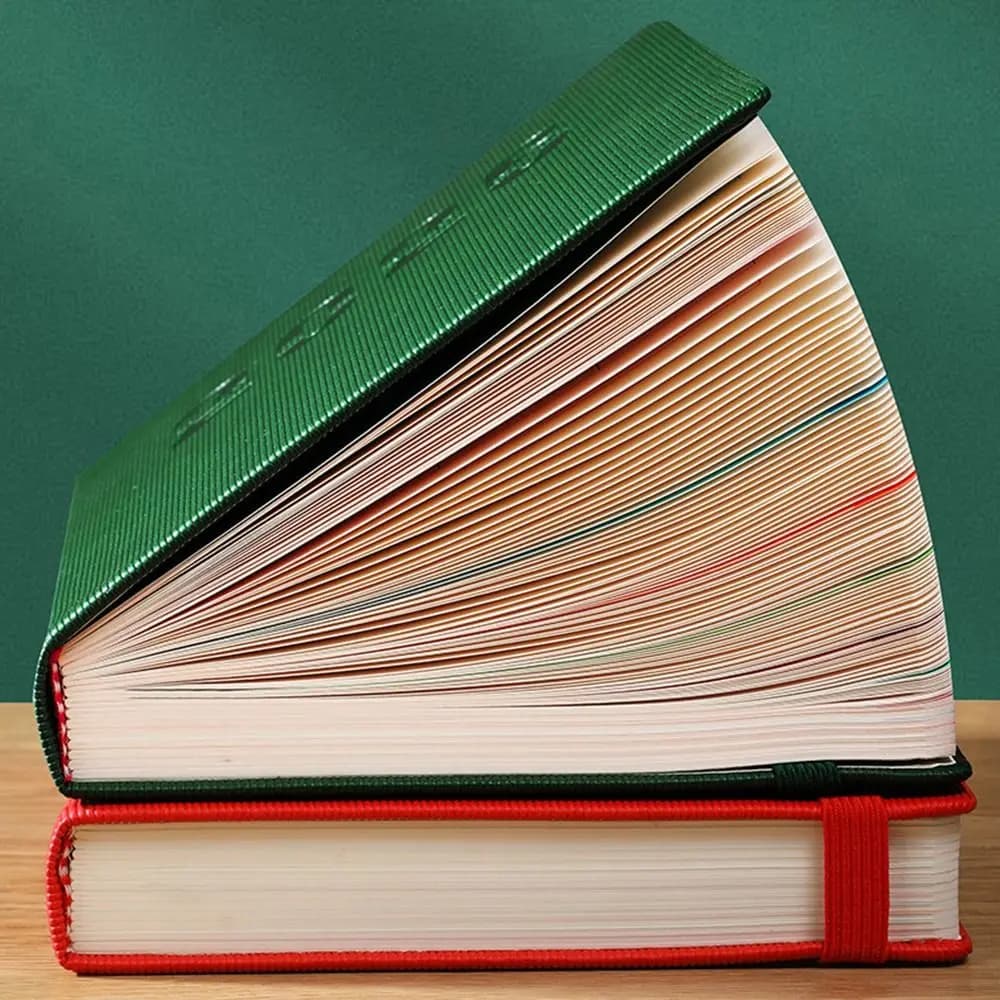 Agenda Planner 2026 in Inglese, Blocco Note 12 Mesi, Segnalibro 365 Giorni, Taccuino per Efficienza, Carta Spessa Resistente all'Usura