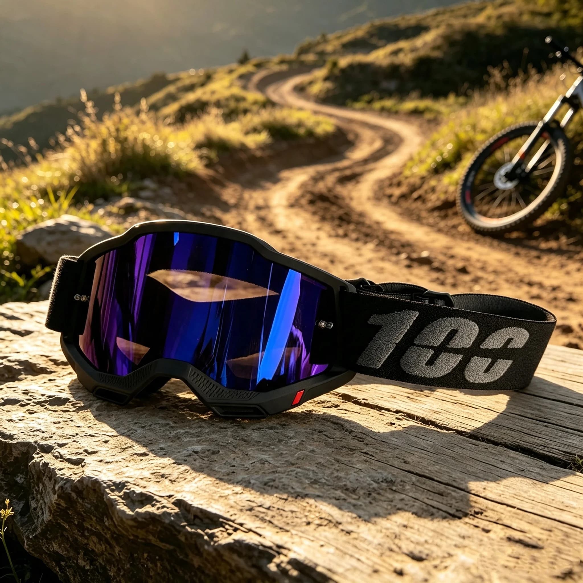 Professional Motocross Motorcycle Goggles, HD Wind‑Dust‑Resistant Cycling Eyewear, Protective Goggles for Ski & Outdoor Sports