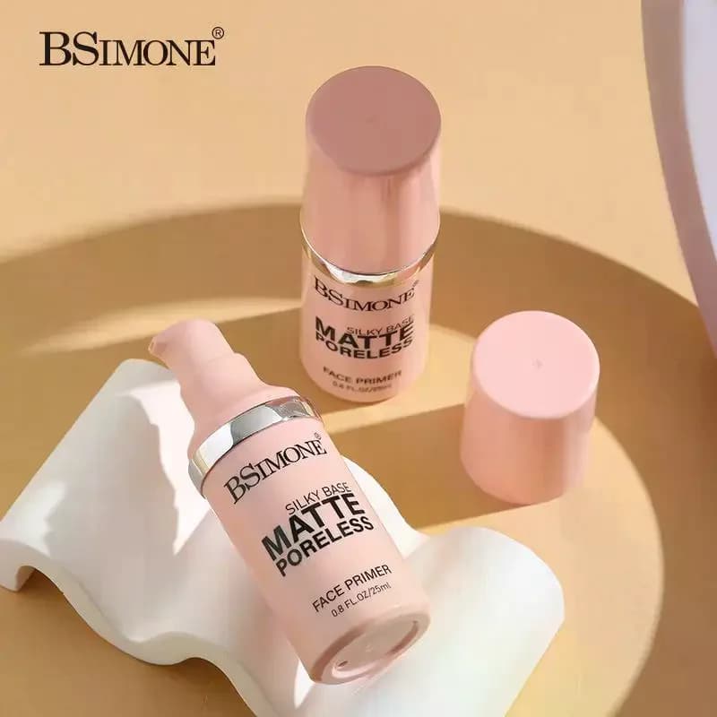 BSIMONE Primer Viso Controllo Olio Base Correttore Pre-Makeup Contorno Occhi Anti-Macchie Occhiaie Fondotinta Oil-Free