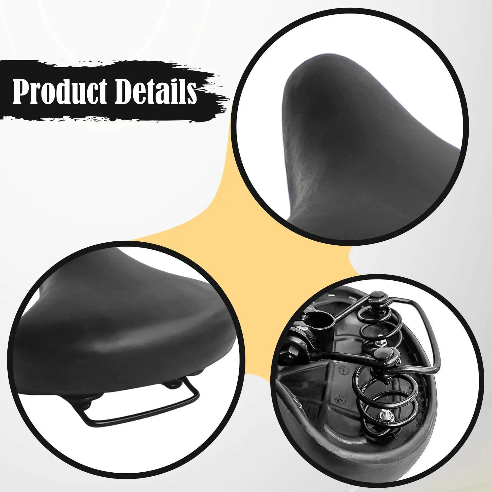 Cuscino per sella bici confortevole, copertura impermeabile, design ergonomico per sella bici da montagna