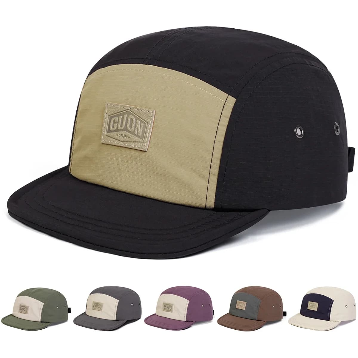 Unisex CUON Baseball Hats with Letter Tag, Fast Drying, Adjustable, Casual, For Spring Summer, Solar Protection, Sports Hat