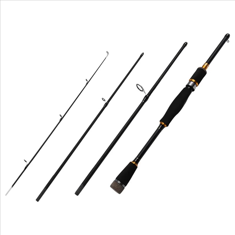 AEF6-Carbon Road Subrod Ml Asta con giunto regolabile Canna da pesca con manico dritto multi-giunto Canna da pesca portatile per esterni