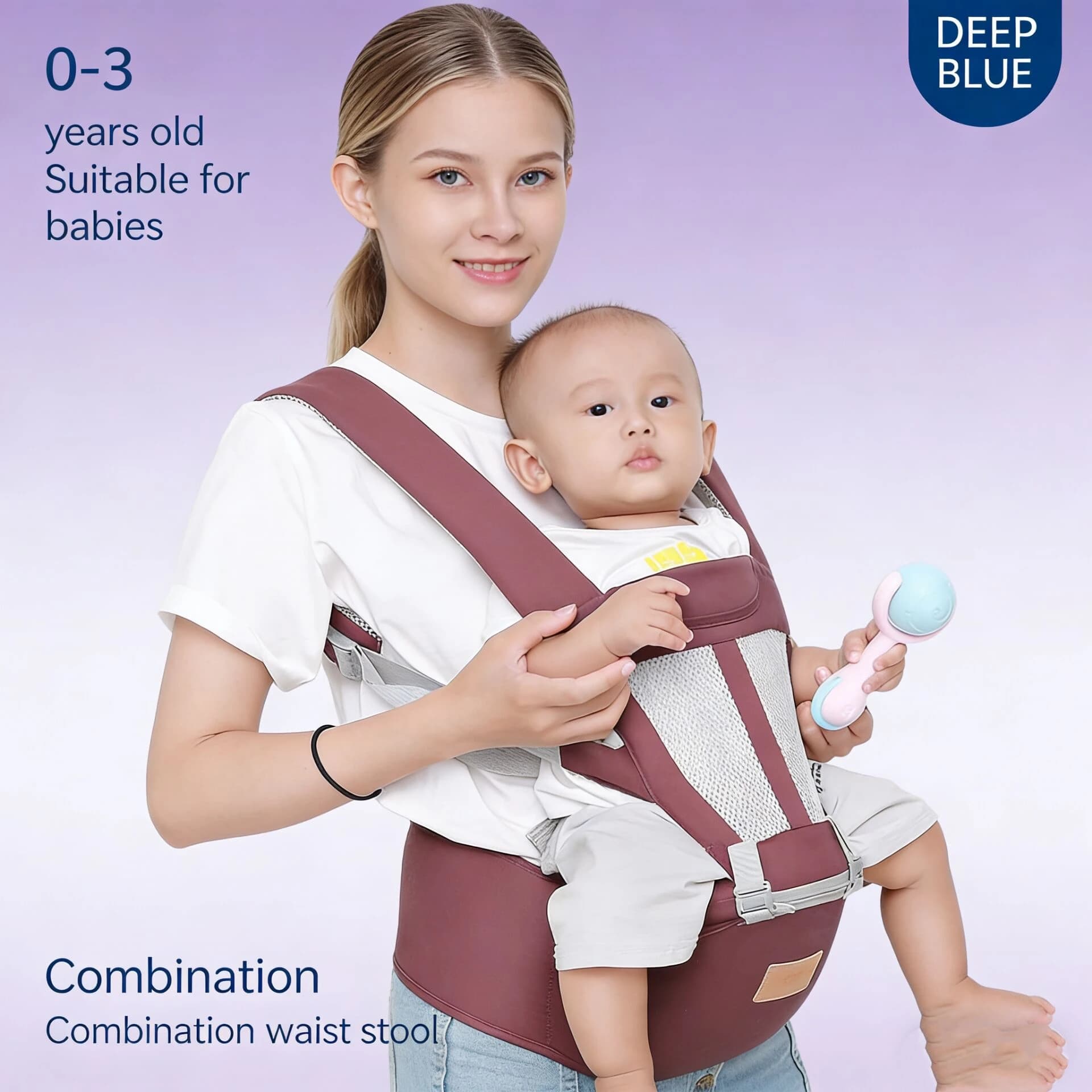 3 in 1 Things for Babies Accessories Children's Newborn Baby Carrier Backpack Infant Ergonomic Kangaroo Accessories Sling Stuff