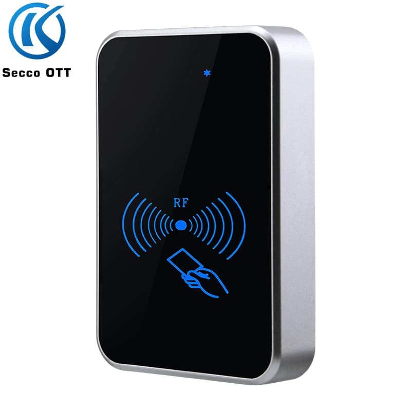 Sistema di controllo accessi rfid 2025 slave Wiegand 26/34 lettore di schede di controllo accessi NFC 125khz 13,56 mhz lettore di schede prevenzione polvere