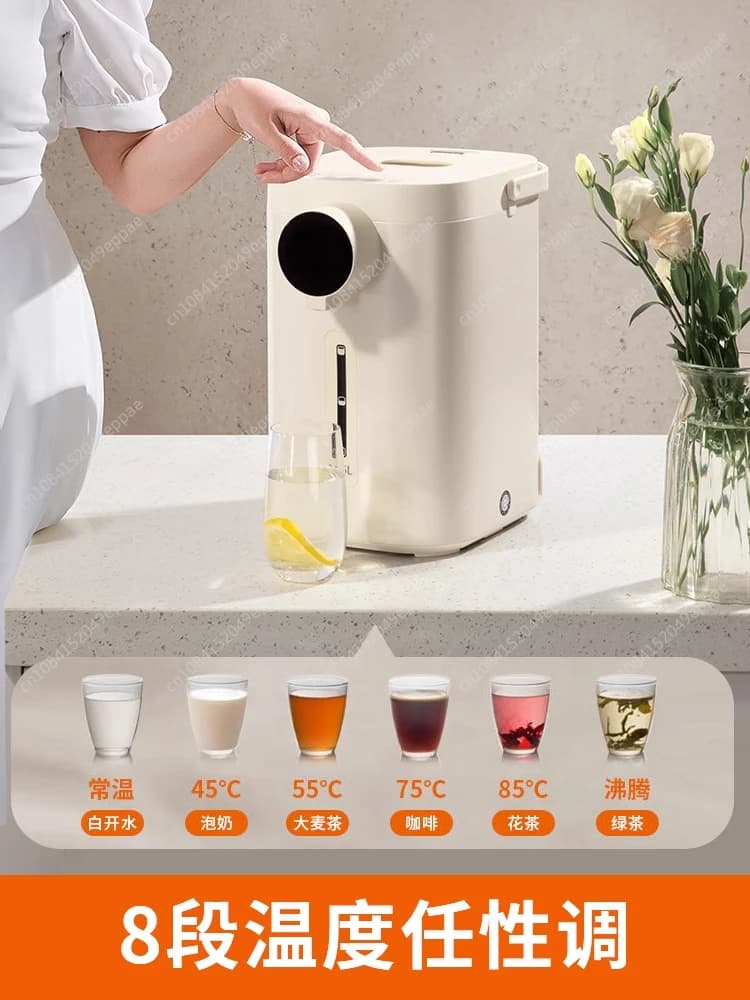 New High Temperature Domestic Electric Kettle, Large Capacity, Intelligent and Automatic, Samovar Hervidor