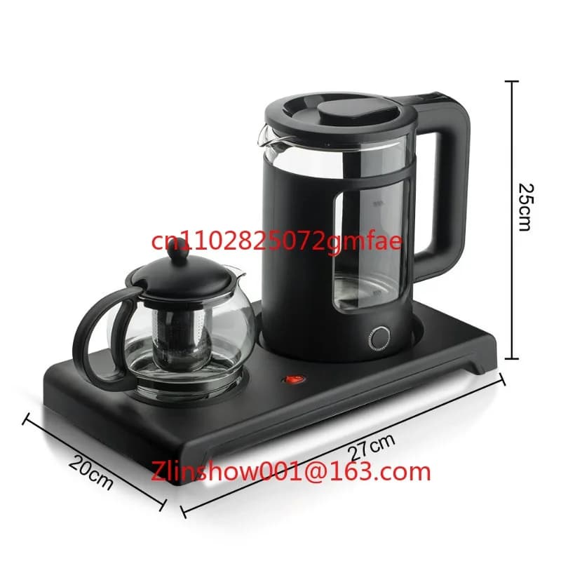 European standard tea art set electric kettle 1.8L + 0.6L thermal insulation electric kettle tea art set