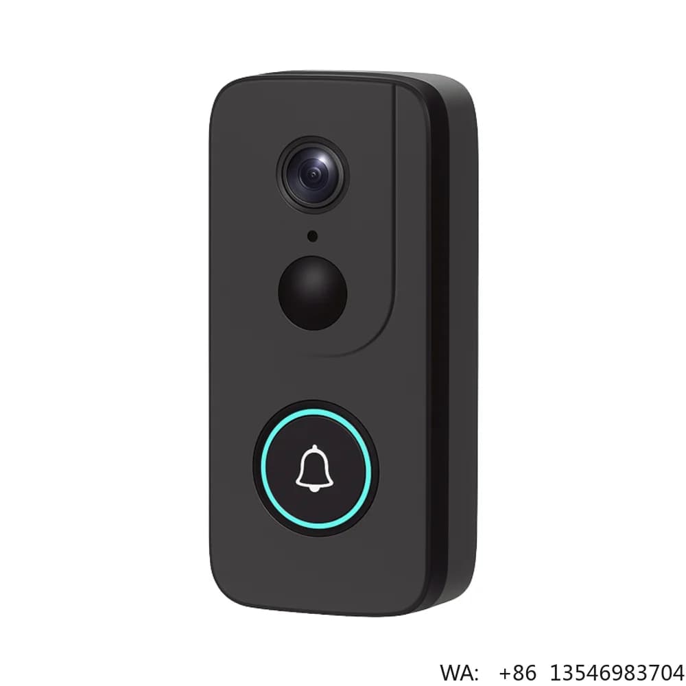 Campanello Video Wireless 3MP HD 2K con Visione Notturna, Rilevamento Movimento PIR, Sistema di Sicurezza Domestica Intelligente con Archiviazione Cloud, Alimentazione USB/Batteria