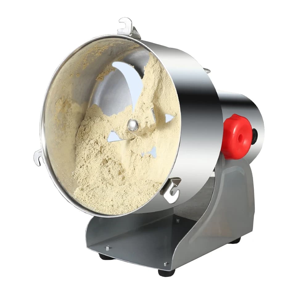 800A Heavy Duty Electric Coffee Bean Grain Grinder 800g Stainless Steel Blade for Corn Wheat Vanilla Spice Grinding