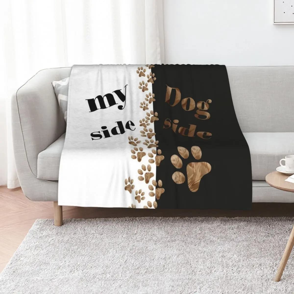 My side Dog side blankets and pillows Throw Blanket For Baby Luxury St Bed Fashionable Tourist Hairys Blankets