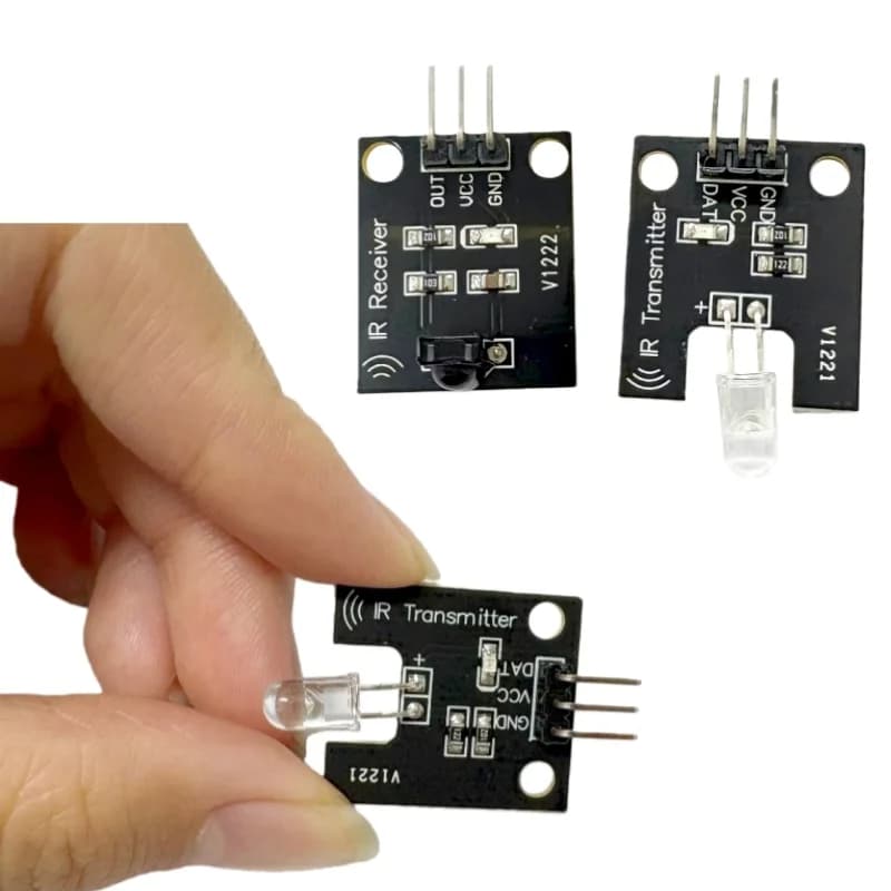Modulo emettitore a infrarossi Modulo sensore ricevitore a infrarossi digitale Ir 38Khz per blocco elettronico Arduino