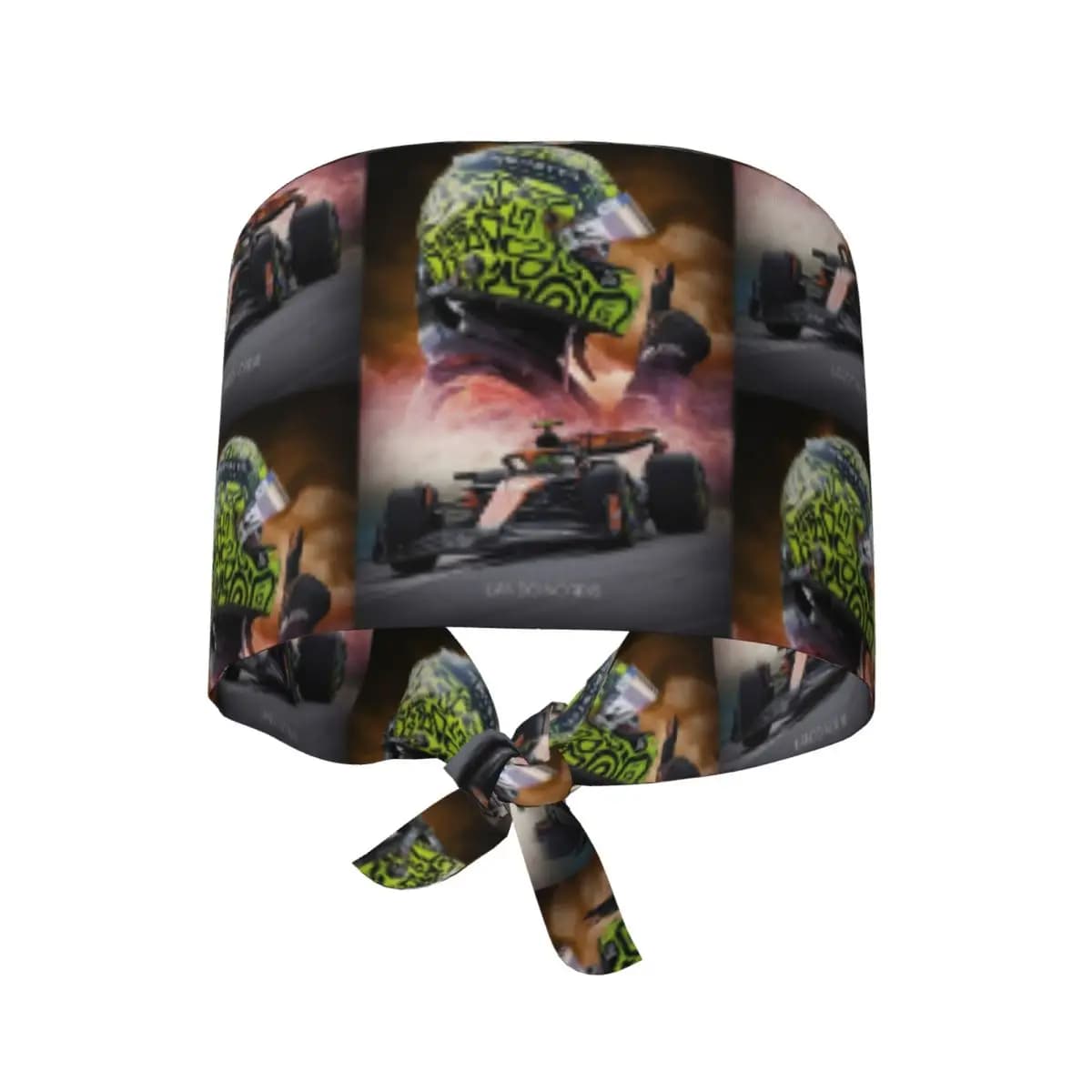 Lando Norris F1 Miami Scrub Hat Doctor surgical cap Man Woman Nursing caps adjustable for dentist