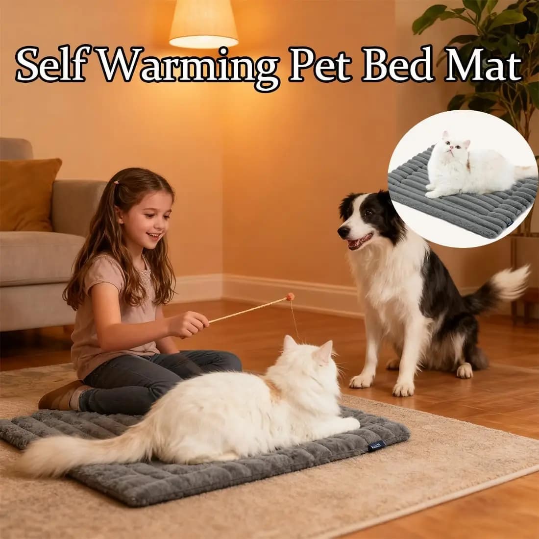 Soft Comfortable Dog Kennel Bed Mat for Crate Durable Washable Plush Sleeping Mat for Pet Home for Large Medium Small Dogs Breed