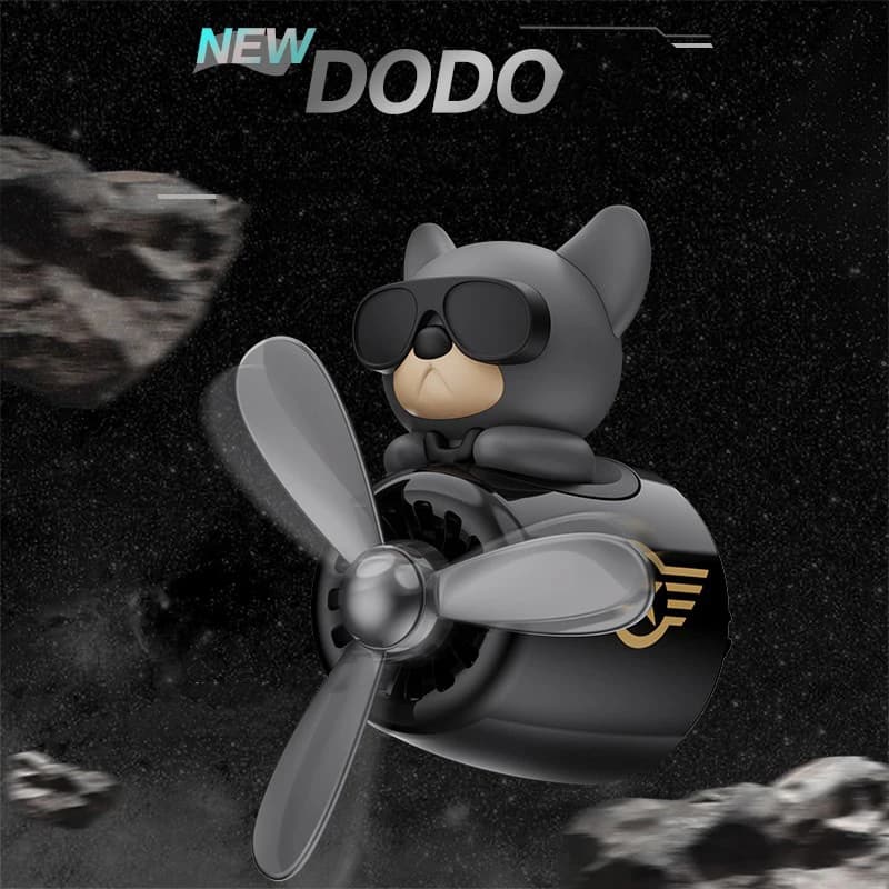Nuovo Bulldog Pilot Car deodorante rotante elica uscita fragranza Design magnetico accessori Auto interni profumo Diffus