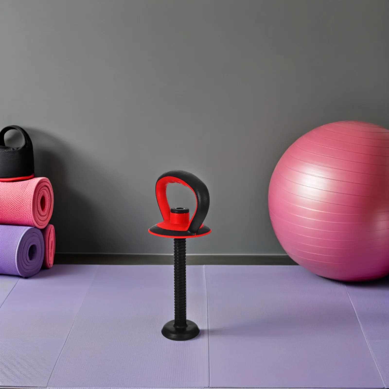 Set di 1 maniglia regolabile per kettlebell con impugnatura ergonomica e base resistente, set di dadi per allenamento della forza, brucia grassi, allenamento completo del corpo