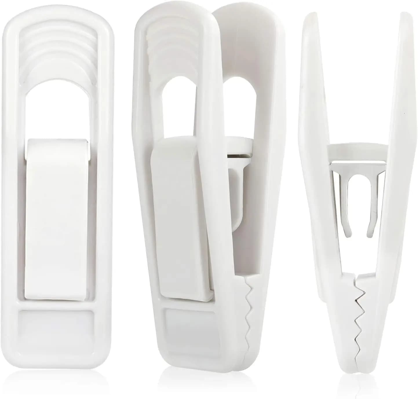 Clips for clothes hanger 80 pieces, multi-purpose clip, pants clip and skirts, strong grip clip for thin clothes hangers