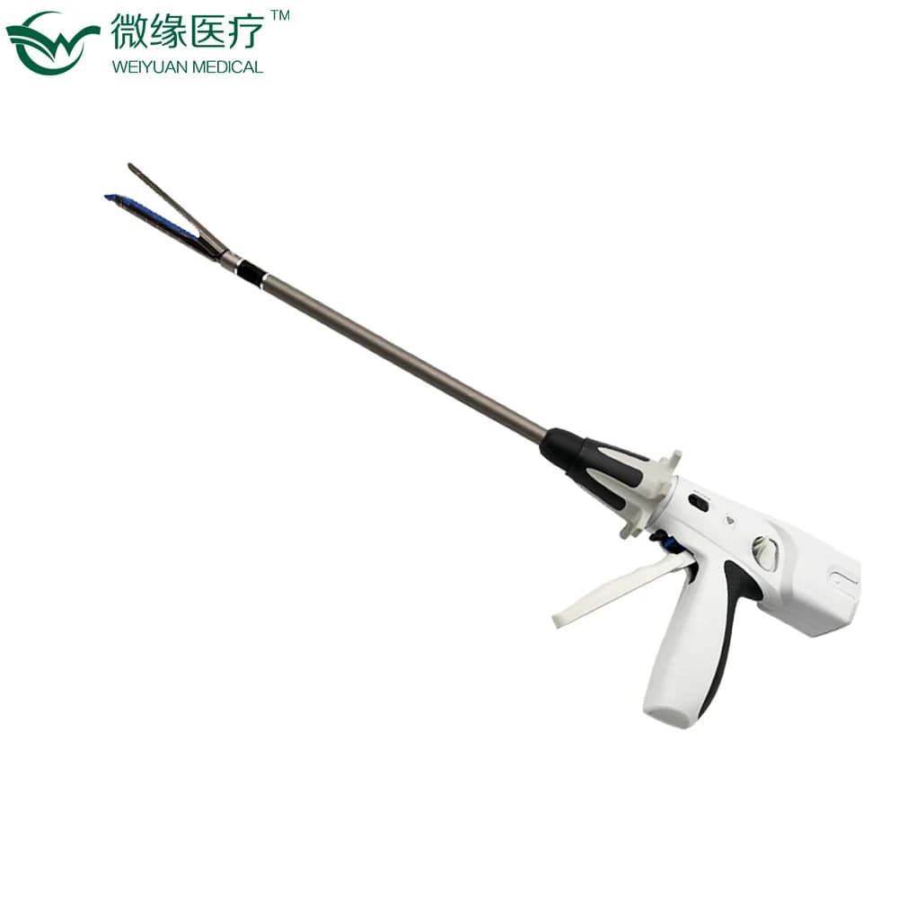 Cucitrice a taglierina lineare endoscopica alimentata monouso da 60mm strumenti per chirurgia medica veterinaria attrezzature per chirurgia addominale