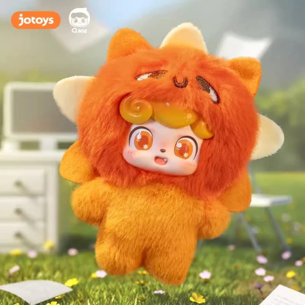 JOTOYS Even-Odd Tidal Music Q Baby Weather Baby Mini Series Blind Box Pop Culture Collectibles Fur Ball Decorations Gifts