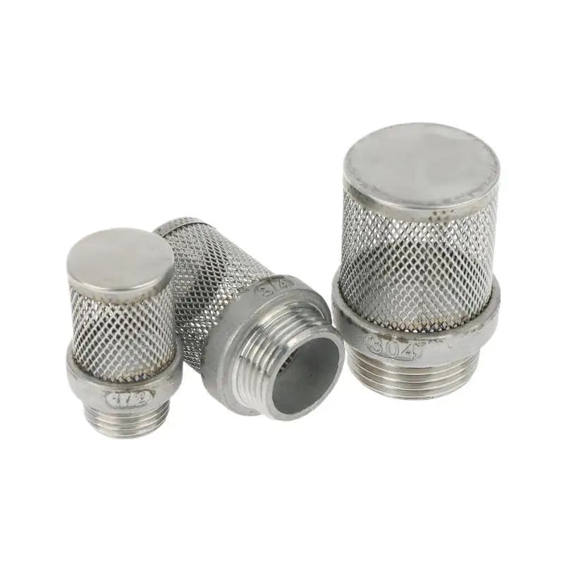 Upgraded Mesh Filter for Garden Pump Hose Metal Water Cleaner for Greenhouse Vegetable Irrigation System